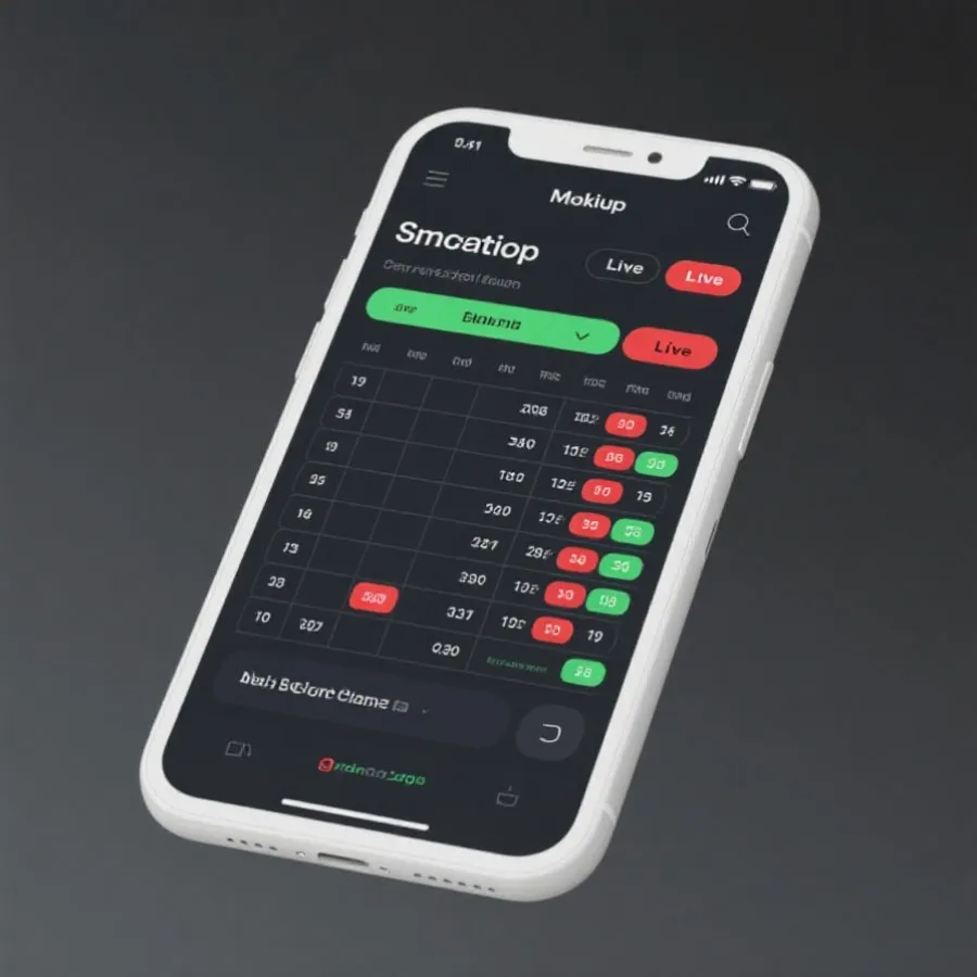 移动端观赛信息入口示意图