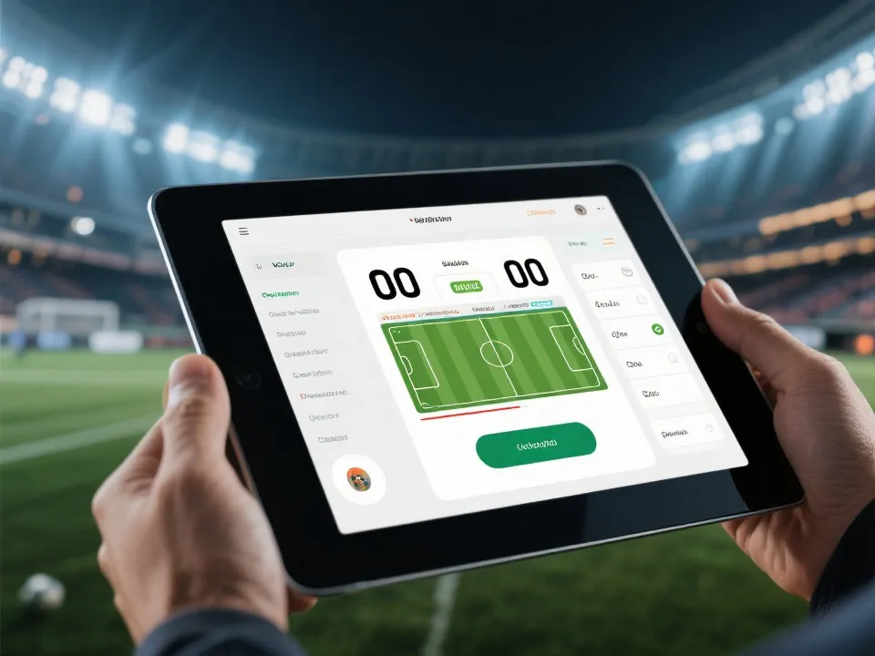 即时比分面板示意图